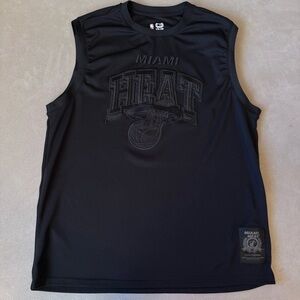 Miami Heat Jersey Mens XL Stitched Black NBA Ultra Game Basketball Jersey